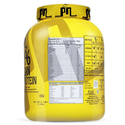 Pelican Whey Protein 2.5KG 83 Servings Chocolate Flavour