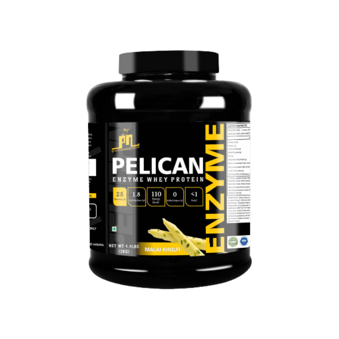 Pelican Enzyme Whey Protein 2 KG Chocolate Flavour