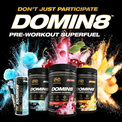 PVL DOMIN8 PRE WORKOUT 20 SERVINGS