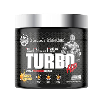 Dexter Jackson Black Series Turbo PRE WORKOUT 30 Servings