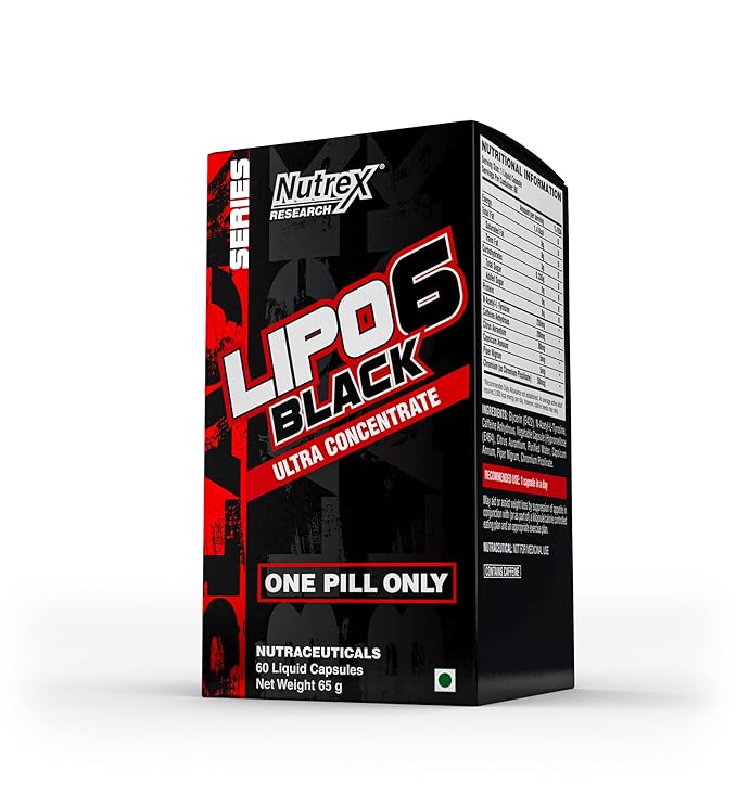 Nutrex Lipo 6 Black Ultra Concentrate 60 Caps