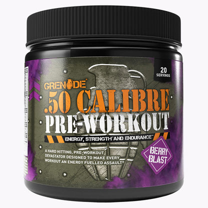 GRENADE .50 CALIBRE PRE WORKOUT 20 SERVING