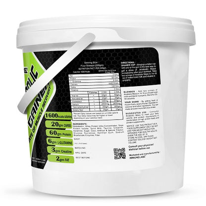 Immunelabz Anabolic Mass Gaine 4KG Chocolate Flavour