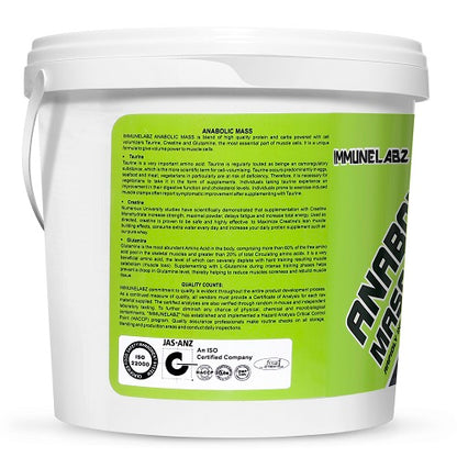 Immunelabz Anabolic Mass Gaine 4KG Chocolate Flavour