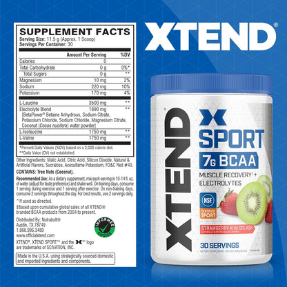 Xtend BCAA (Strawberry Kiwi Splash)