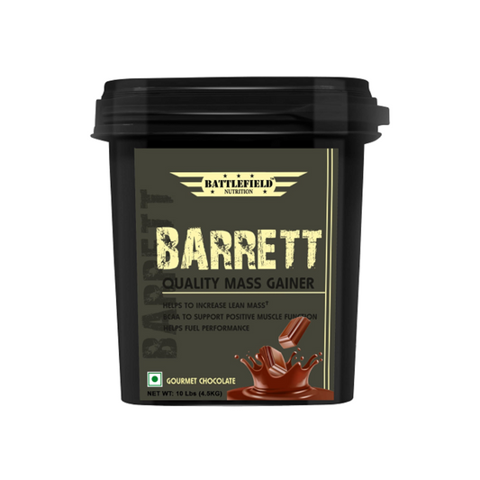 Battlefield Nutrition Barrett Mass Gainer 10LBS Chocolate Flavour