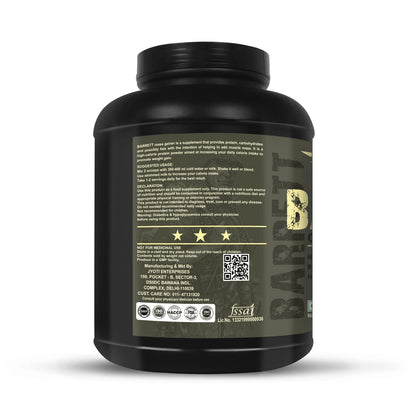 Battlefield Nutrition Barrett Mass Gainer 6LBS Chocolate Flavour