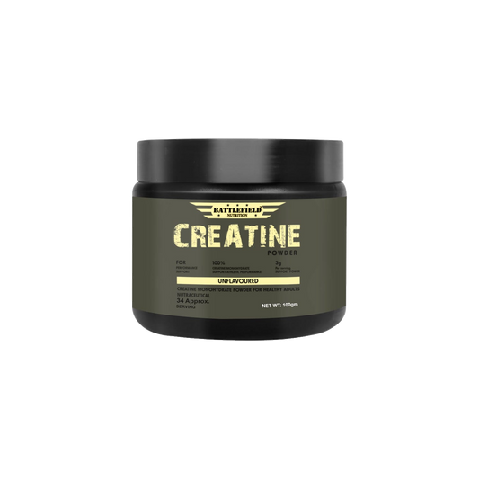 Battlefield Nutrition Creatine Powder 100GM Unflavoured