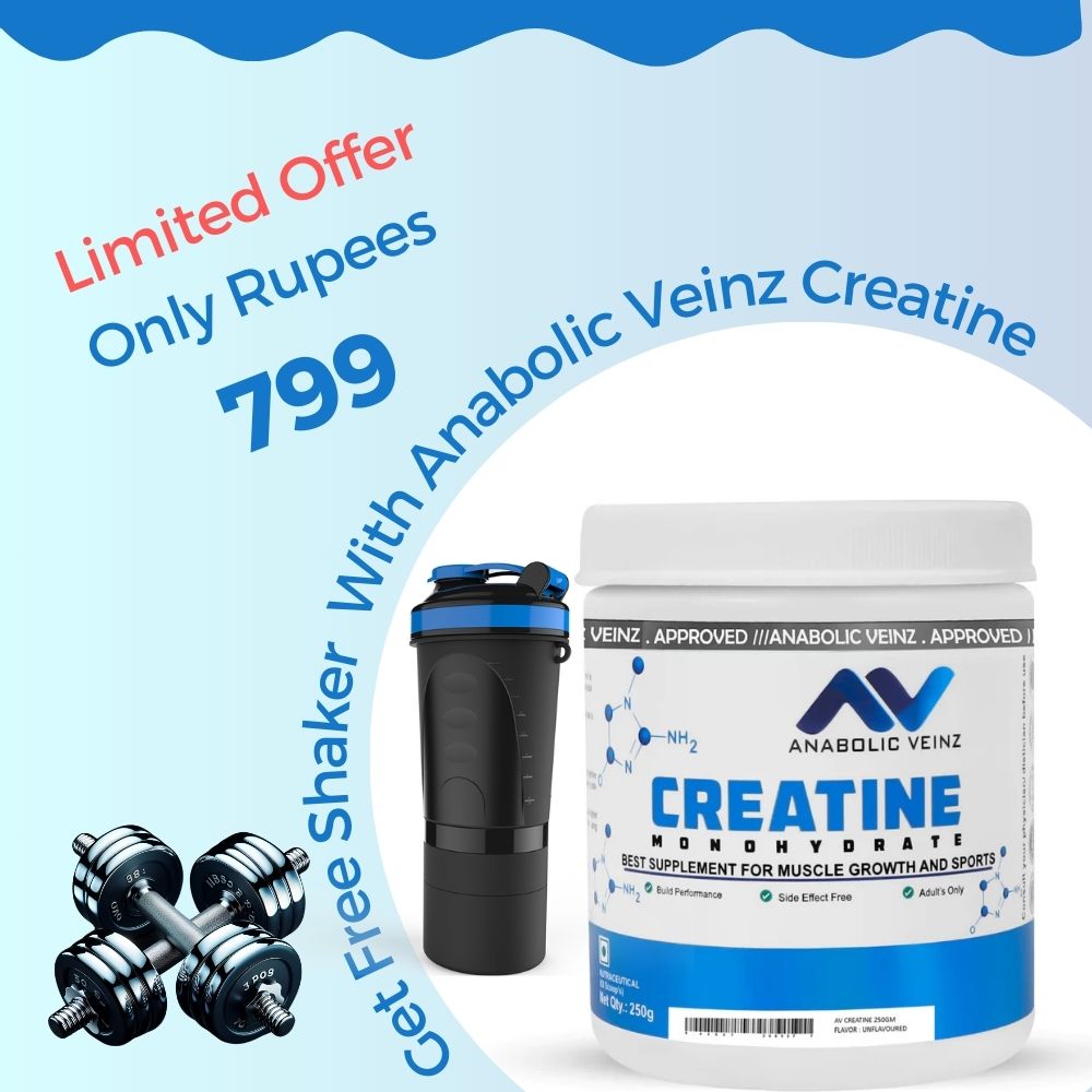 Buy Anabolic Veinz Creatine get a Shaker Free