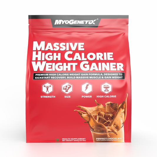 MYOGENETIX HIGH CALORIE WEIGHT GAINER 3KG