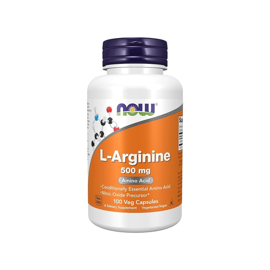 Now L-Arginine 500mg 100 CAPS.