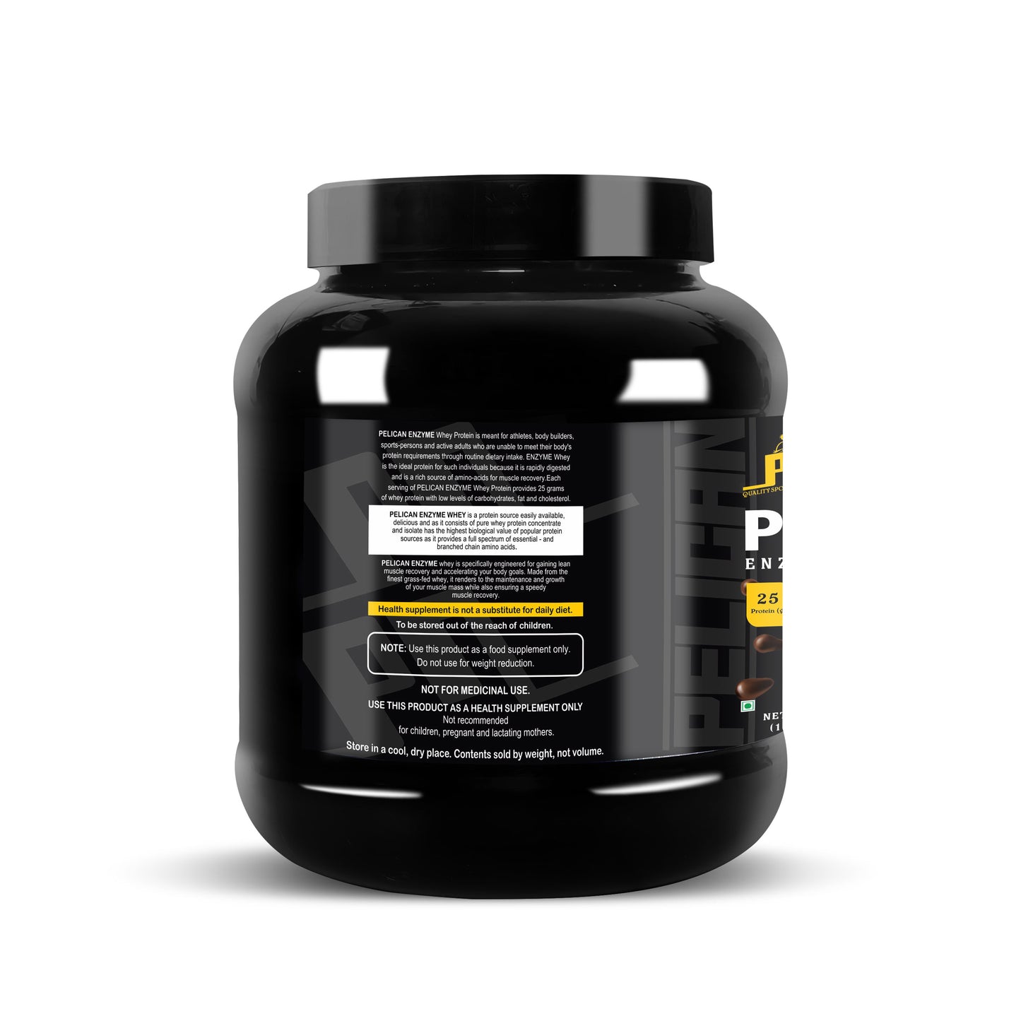 Pelican Enzyme Whey Protein 1KG Chocolate Flavour