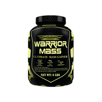 Battlefield Nutrition Warrior Mass Gainer 6LBS Chocolate Flavour