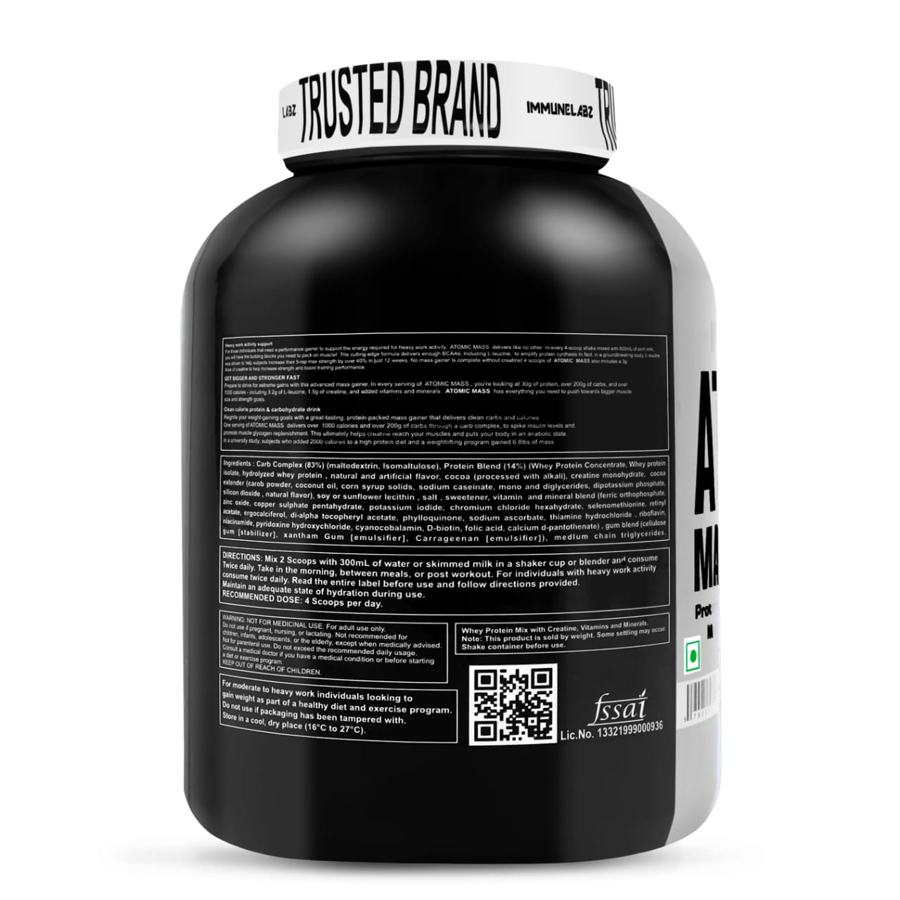 Immunelabz Atomic Mass Gainer