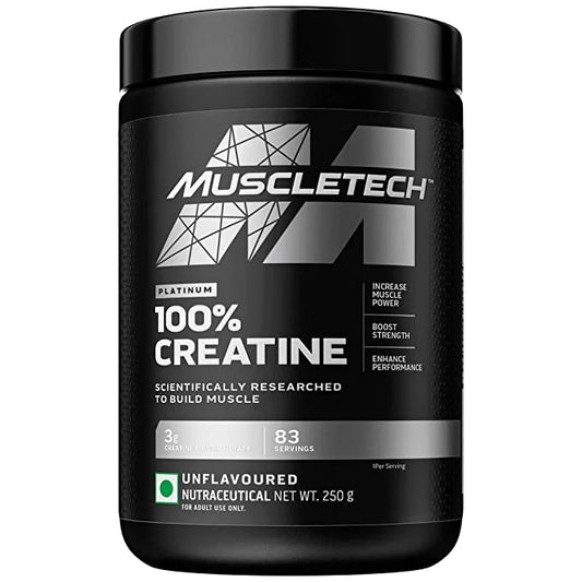 MUSCLETECH CREATINE 250GM UNFLAVOUR