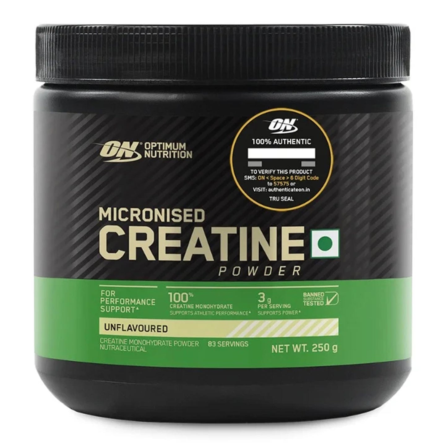 ON CREATINE 250 gm 83 SERVINGS