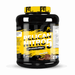 Pelican Nutrition – Pelican Nitro-5 Protein (4.4lbs)(2kg) | 28g Protein | 45 Servings | Chocolate Flavour