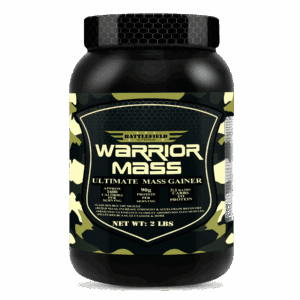 Battlefield Nutrition – Warrior Quality Mass Gainer (2lbs) | 90g Protein | Gourmet Chocolate