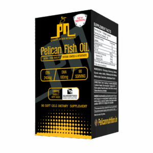 Pelican Nutrition – Ultra Pure Fish Oil Omega-3 (90 Softgels) | 1000mg Omega-3 | 240mg EPA | 180mg DHA | Enteric Coated