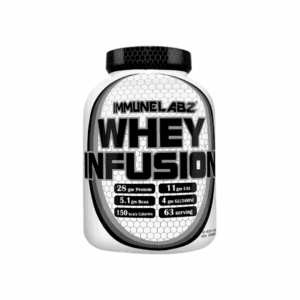 Immunelabz Nutrition – Whey Infusion Protein (5Lbs) | 28g Protein Per Scoop | Irish Chocolate