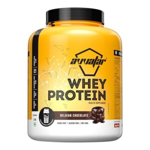 Avvatar Whey Protein | (2Kg) | 24g Protein Per Scoop | Sugar Free | Belgian Chocolate, Cafe Mocha Swirl, Caramel Cream, Chocolate Hazelnut, Malai Kulfi, Mango Rush, Unflavoured