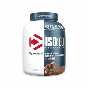 Dymatize Nutrition ISO 100 | 5Lbs (2.26 Kg) |Whey Protein Powder with Hydrolyzed 100% Whey Protein Isolate, | Gluten Free | Fast Digestion | Fudge Brownie