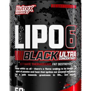 Nutrex Lipo 6 Black Ultra Concentrate 60 Caps.