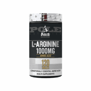Pole Nutrition L-Arginine - Essential Amino Acid 1000mg | 120 Tablets