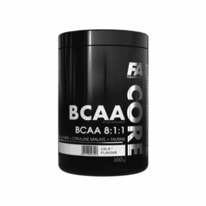 FA Engineered Nutrition – BCAA Core 8:1:1 Powder (350g) | L-Leucine 8:1:1 Formula + Citrulline Malate + Taurine | Cola Flavour