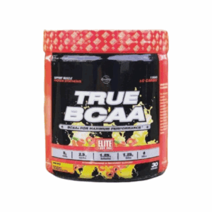 True BCAA Elite Series – 5g BCAA | 2.5g L-Glutamine | 1.25g Taurine | 40 Servings | Zero Sugar