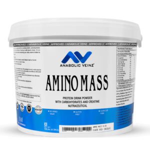 Anabolic Veinz Nutrition – Amino Quality Mass Gainer (10lbs) | 50g Protein | Irish Chocolate