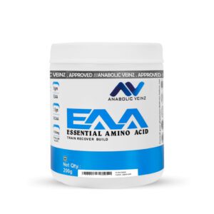 Anabolic Veinz – EAA 9 Essential Amino Acids (30 Servings) | 200g | Muscle Recovery, Hydration & Endurance | Lemon Lime Flavour