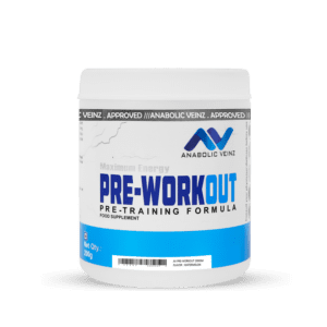 Anabolic Veinz Nutrition – Explosive Pre-Workout (30 Servings) | 200g | Extreme Energy, Focus & Pumps | Watermelon Flavour