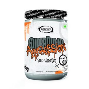 GASPARI NUTRITION Super Pump Aggression Pre-Workout 400g, 30 Serving