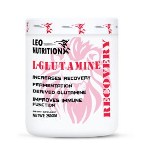 Leo Nutrition – Pure L-Glutamine (50 Servings) | Muscle Recovery, Immunity Support & Lean Growth | Unflavoured