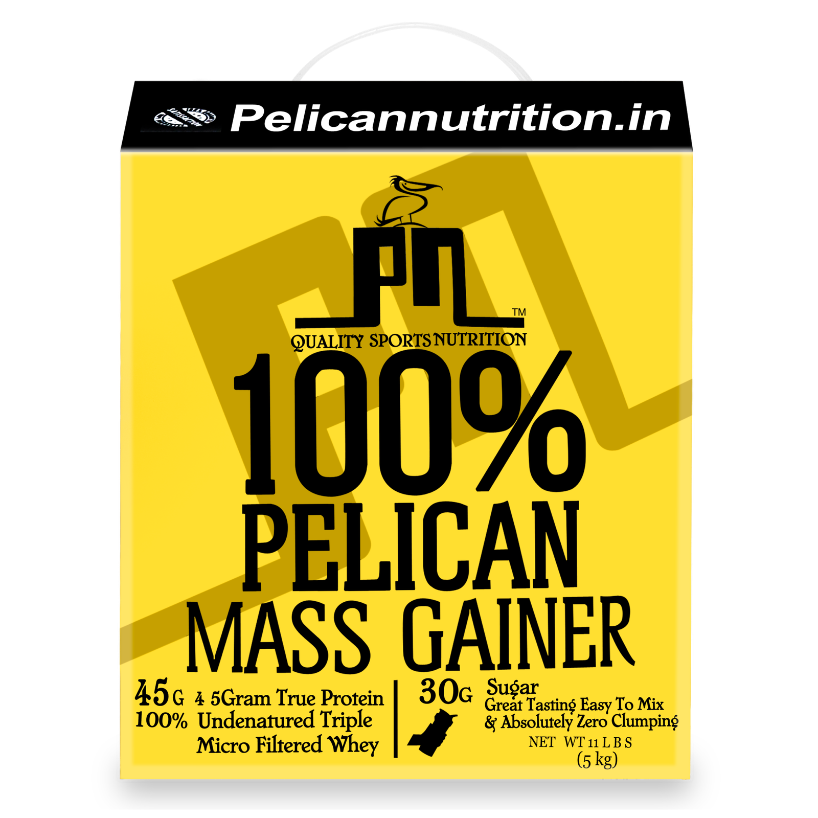 Pelican Nutrition - Mass Gainer | (2.5Kg/5Kg) | 15g Protein | Free Shaker - Image 4