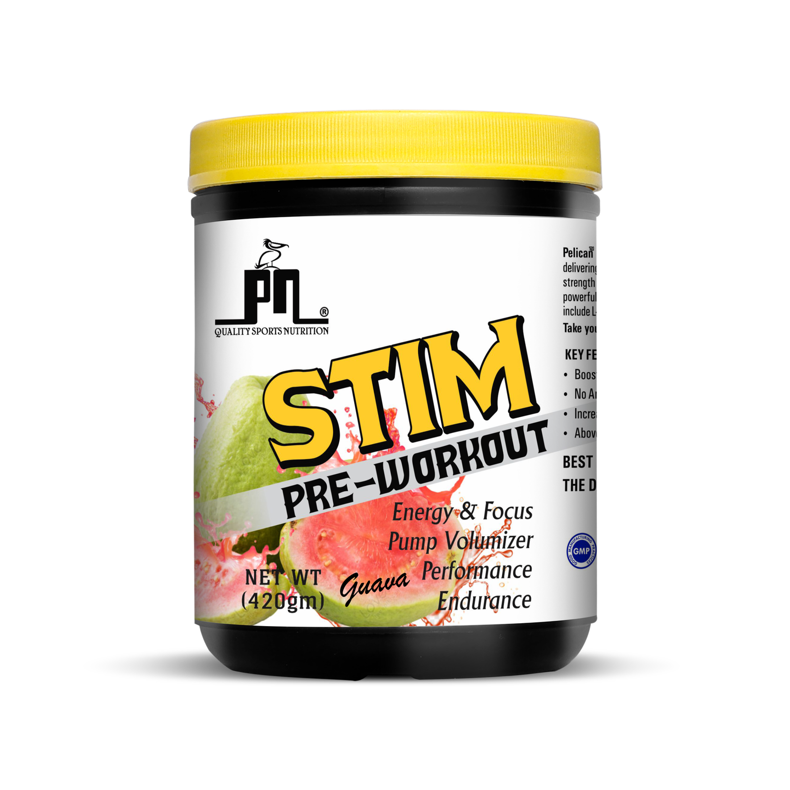 Pelican Nutrition – Stim Pre-Workout | (420g)
