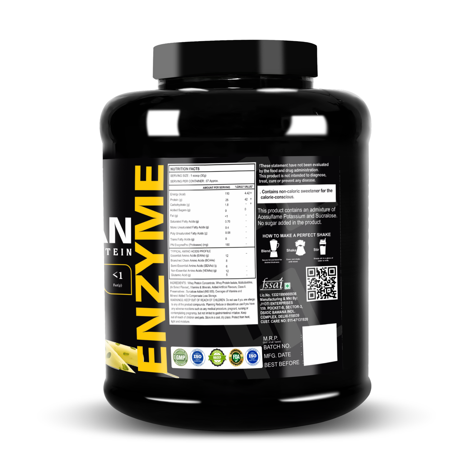Pelican Nutrition - Enzyme Whey Protein - Image 3