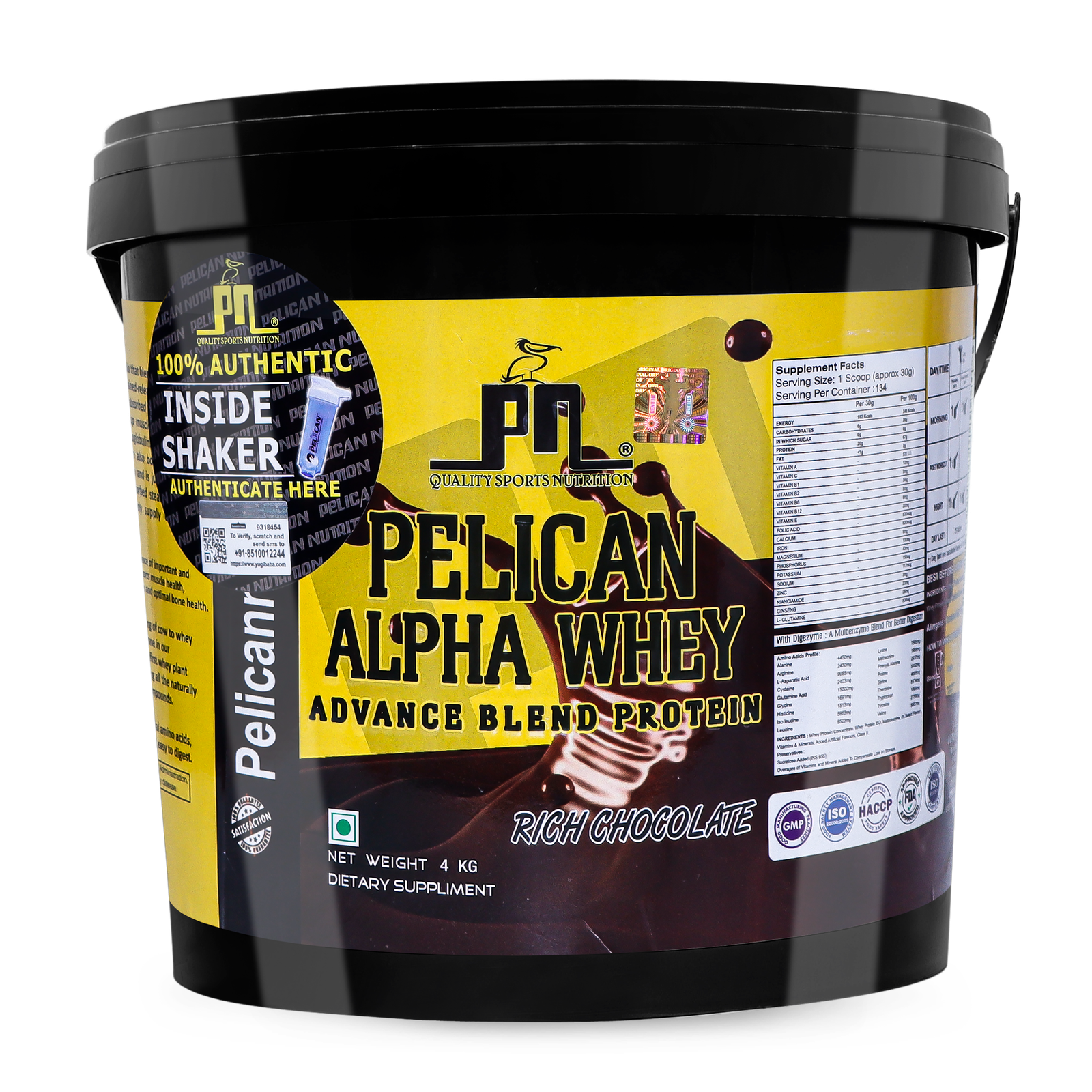Pelican Nutrition - Alpha Whey Advanced Blend Protein