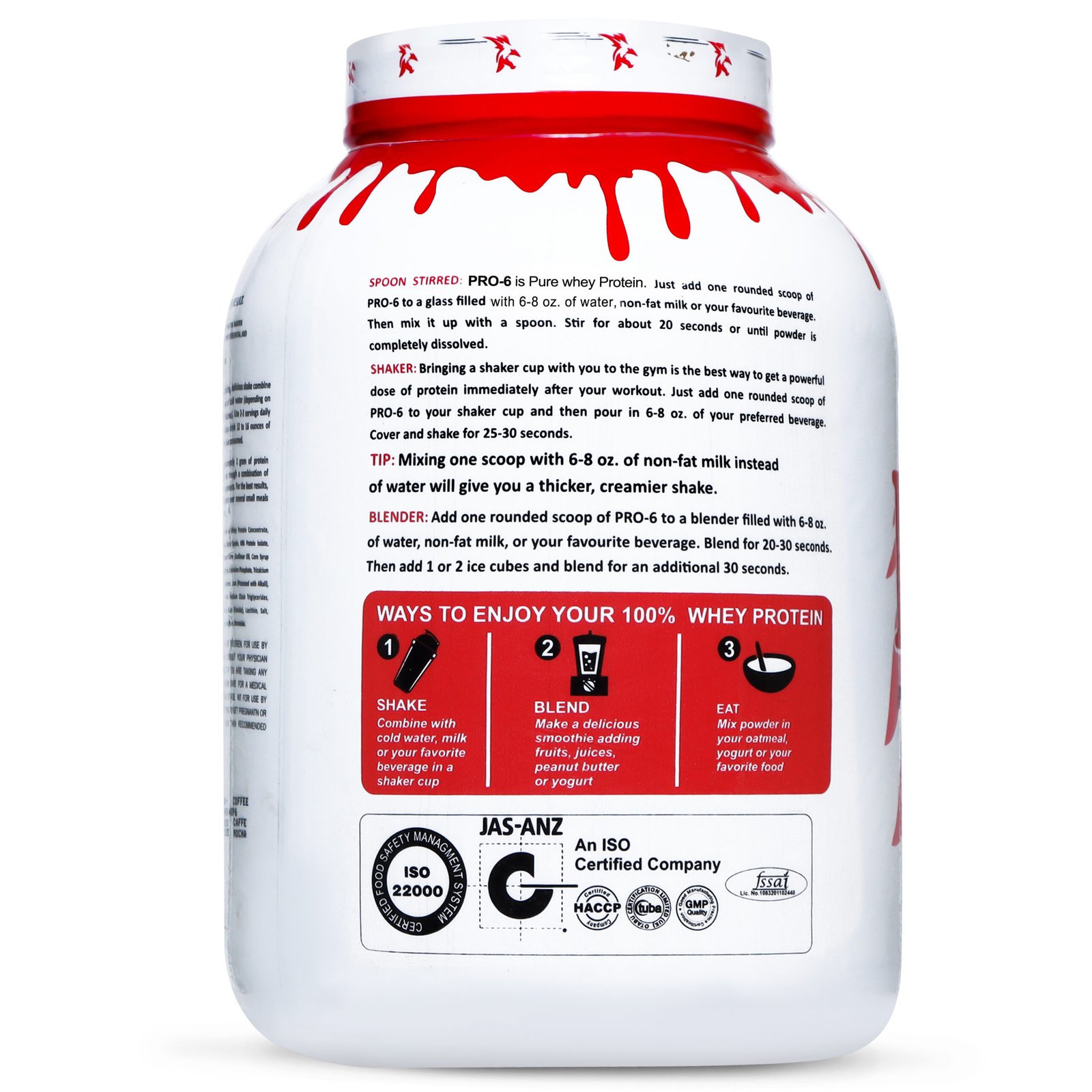 Leo Nutrition - Pro-6 Isolate (5Lbs) - Image 2
