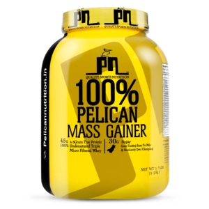 Pelican Nutrition - Mass Gainer | (2.5Kg/5Kg) | 15g Protein | Free Shaker