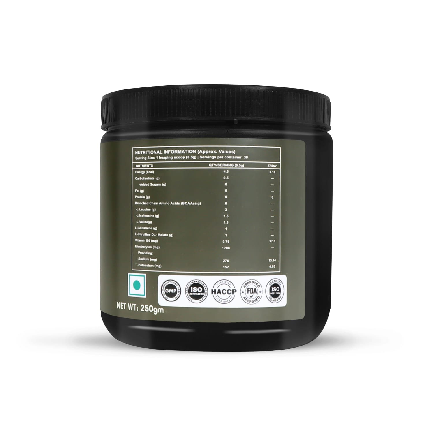 Buy Battlefield Nutrition – Barrett Quality Mass Gainer 6Lbs + Recovery BCAA 250g + Max Protein Bar Combo - Image 4
