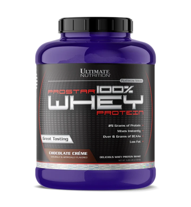 Ultimate Nutrition Prostar 100% Whey Protein, 5.28 lbs, 2.39 kg