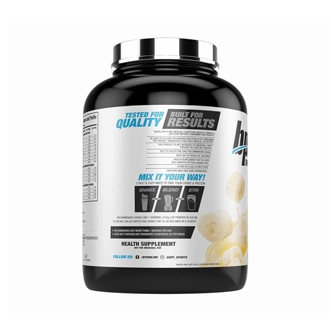 BPI Sports Bulk Muscle Mass Gainer | Advanced Lean Muscle Builder | 3kg - Image 2