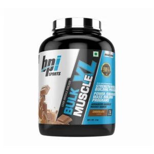 BPI Sports Bulk Muscle XL - Advanced Anabolic Mass Gainer- 50 gm Protein- 144 gm- Carbs- 842 Kcal