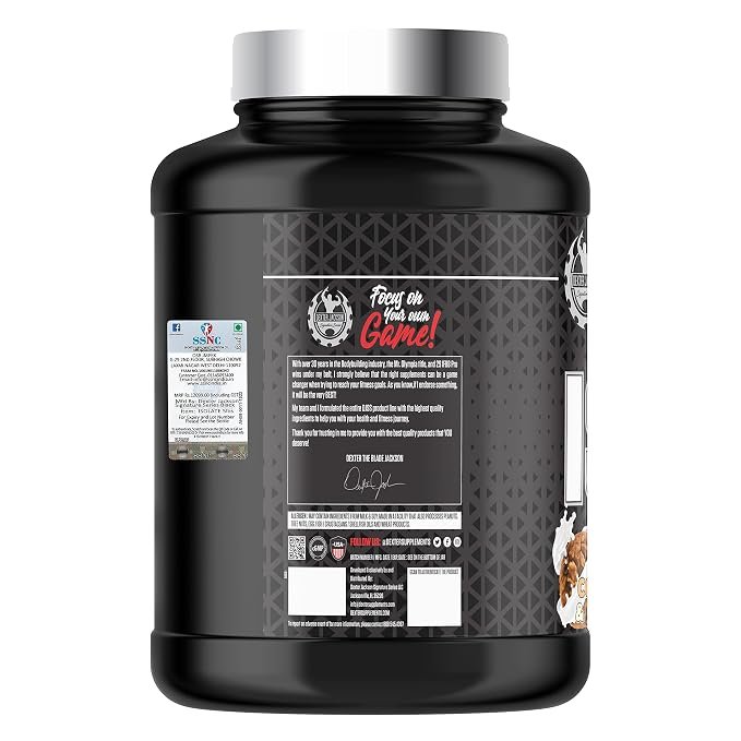 Dexter Jackson Black Series Whey Protein Isolate | Cookies & Cream Flavor | Gluten-Free | 76 Servings, 5 lbs (2268g) - Premium Isolate for Ultimate Muscle Support - Image 4