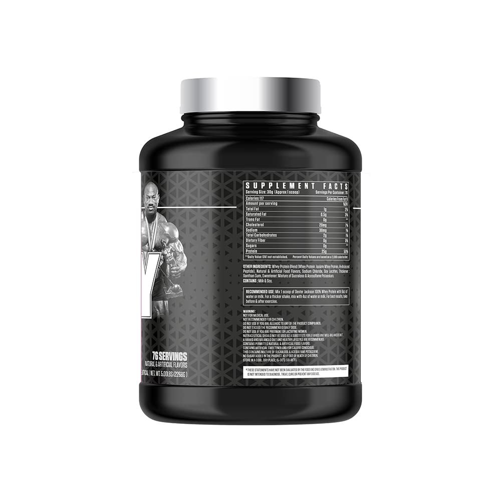 Dexter Jackson Black Series Whey Protein Powder | Fruit Loops Flavor | 76 Servings, 5 lbs (2268g) - Premium Protein for Superior Muscle Support - Image 6