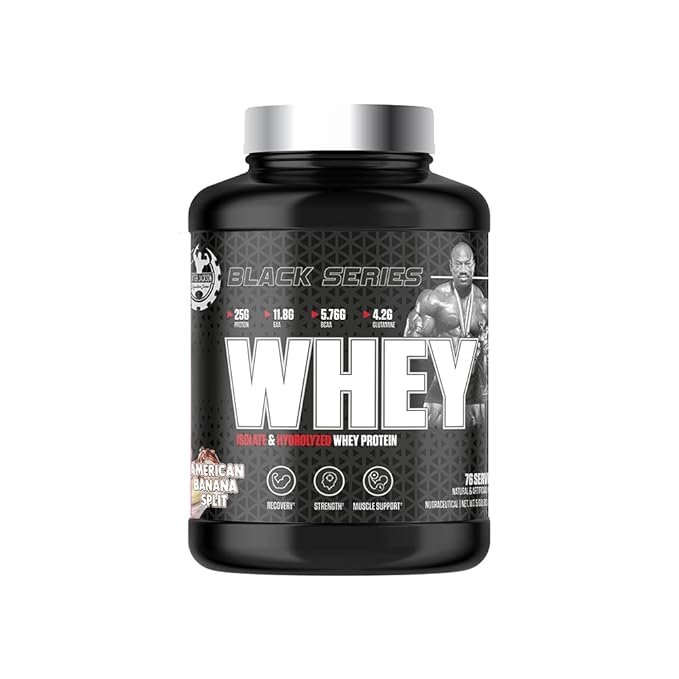 Dexter Jackson Black Series Whey Protein Powder | Fruit Loops Flavor | 76 Servings, 5 lbs (2268g) - Premium Protein for Superior Muscle Support - Image 4