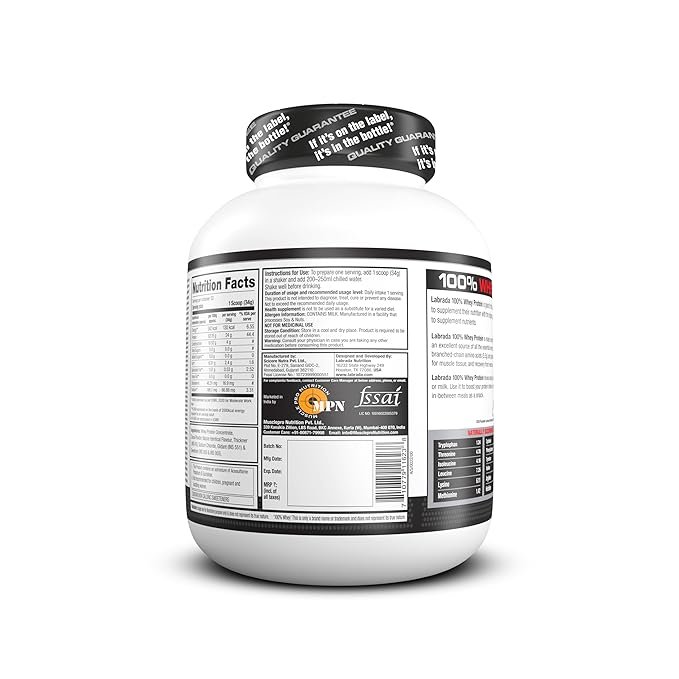 Labrada 100% Whey Protein 5lbs | Advanced Protein Formula for Lean Muscle Growth & Recovery - Image 2