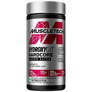 Muscletech Hydroxycut Hardcore Super Elite Fat Burner (100 Veg Capsules)